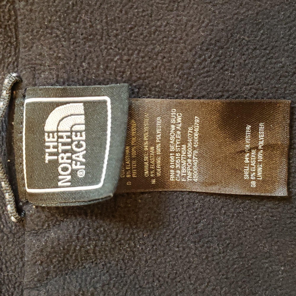 The North Face Girl's Large Rain Resistant Jacket Full Zip Black. - Picture 7 of 10